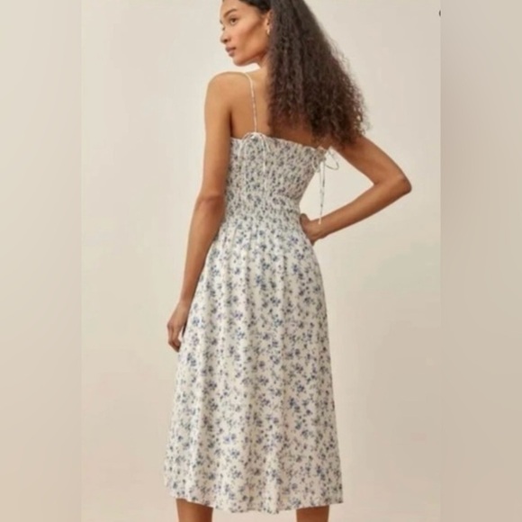 Reformation Floral Spaghetti Strap Dress - Picture 8 of 10